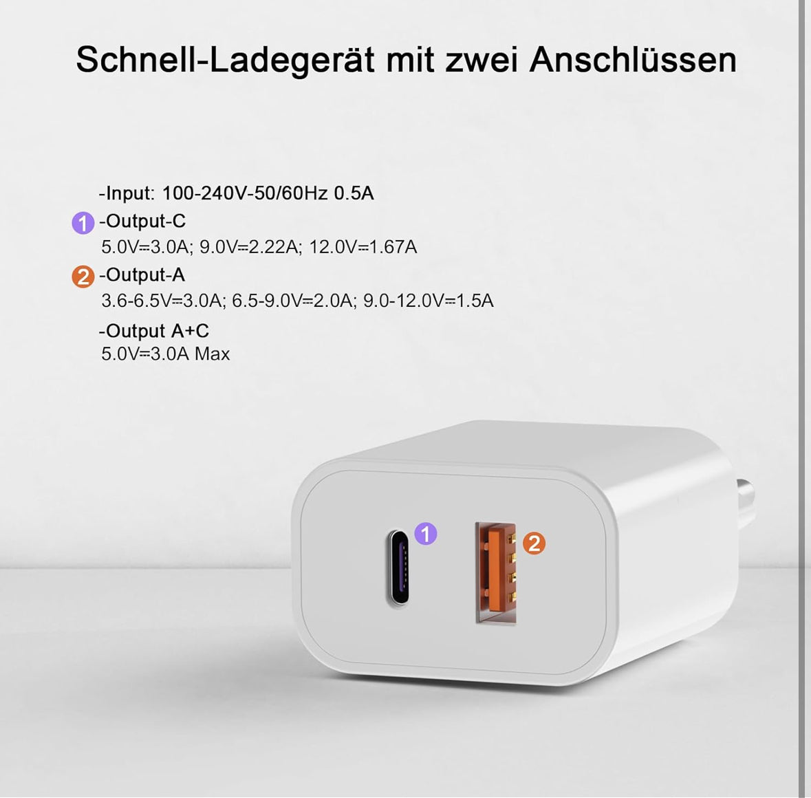 USB & USB-C Netzteil