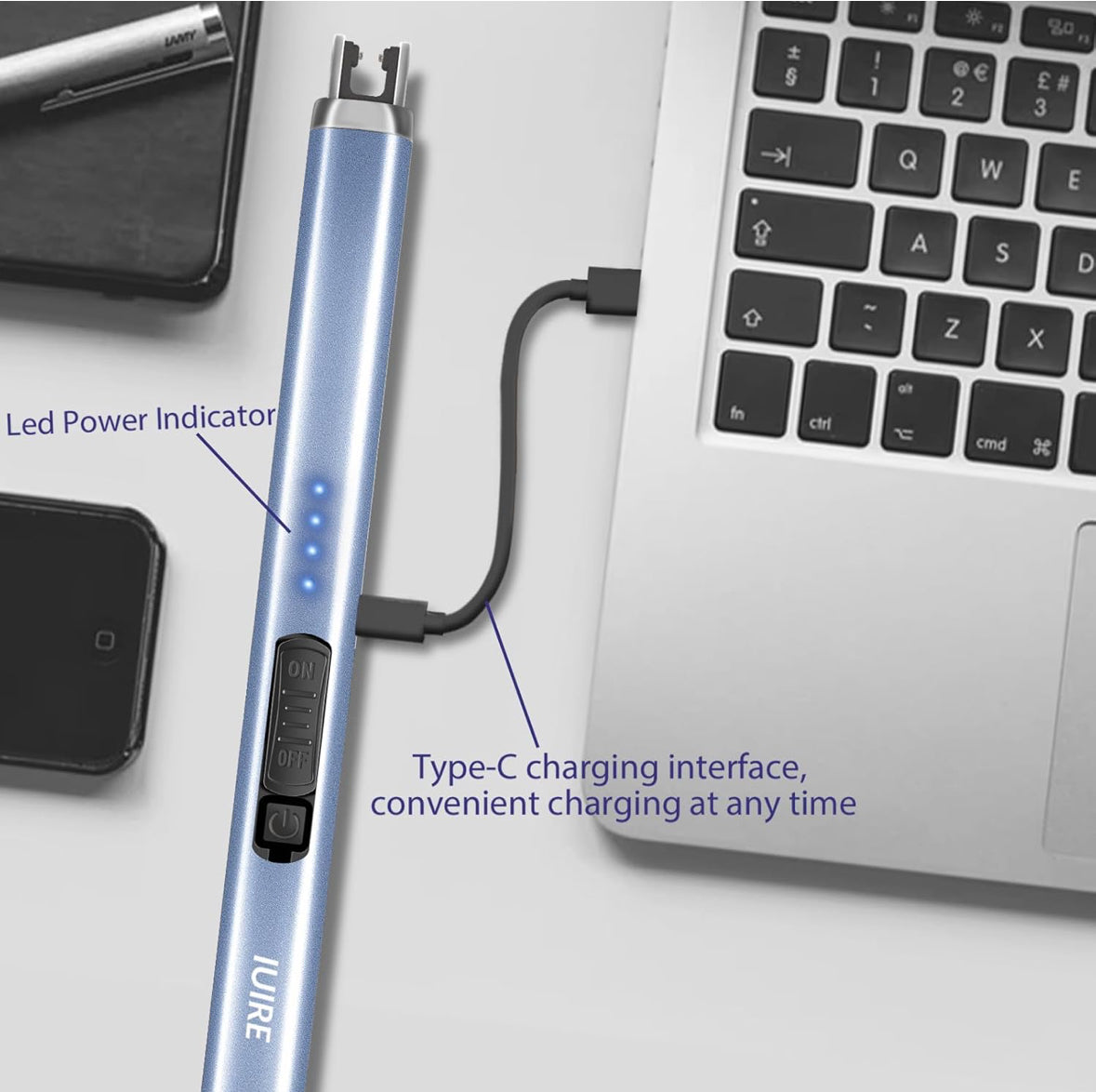 Plasma-Lighter Premium Blue