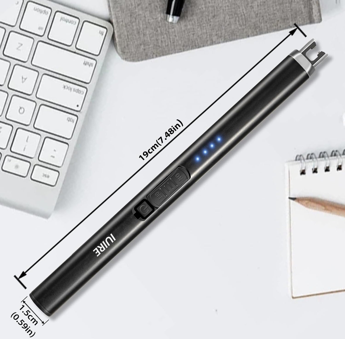 Plasma-Lighter Premium Black and Black