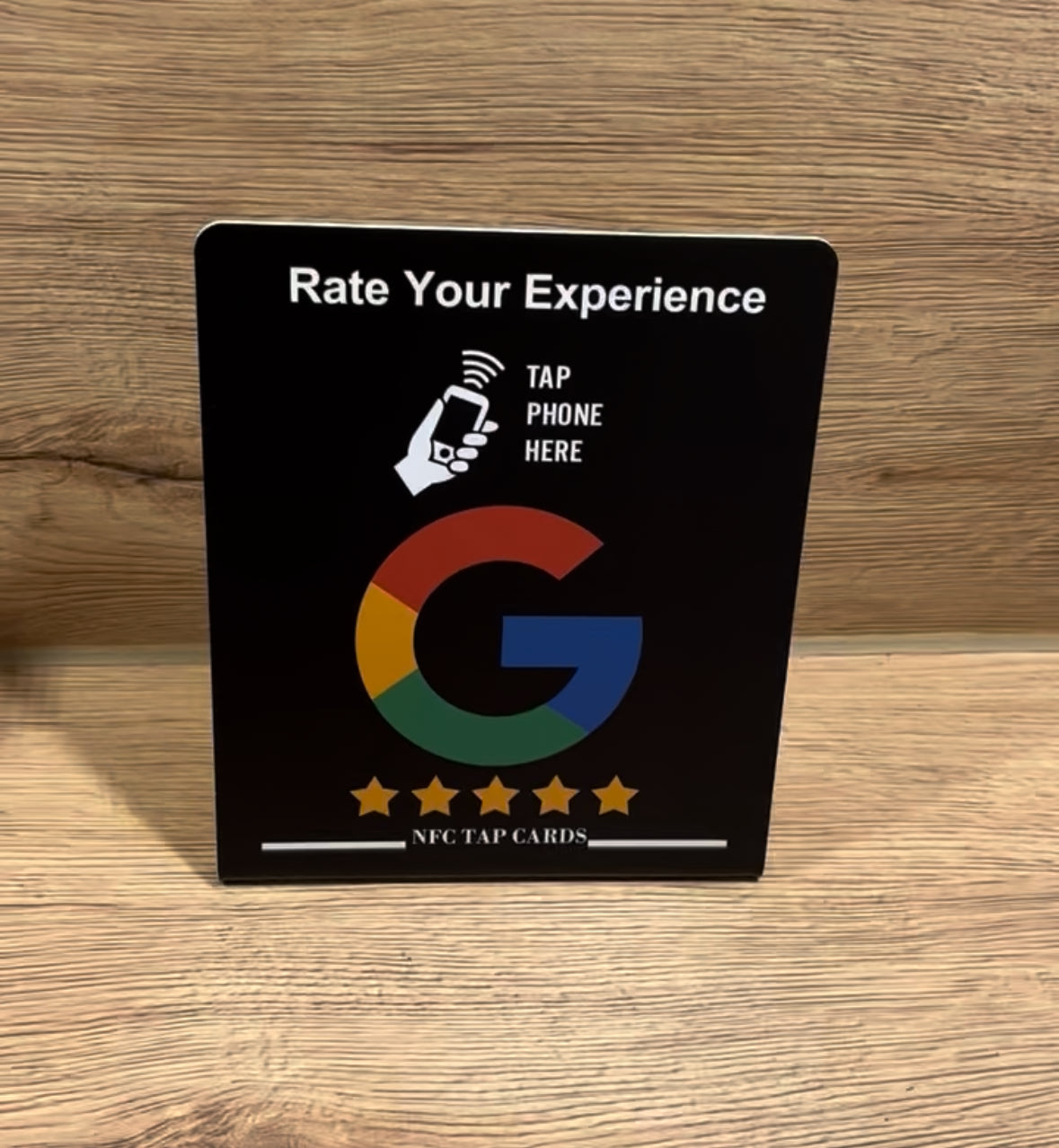 NFC Aufsteller für Google Bewertungen